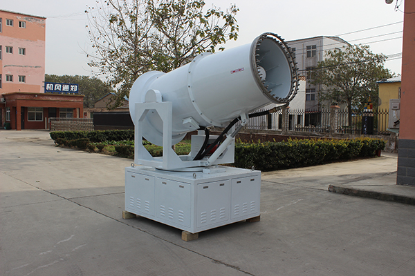 遠(yuǎn)射程風(fēng)送式霧炮機(jī)的工作原理