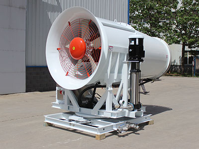 遠程霧炮機的壓力怎么調節(jié)？