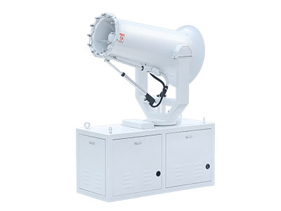 通過(guò)對(duì)降塵降霾霧炮機(jī)的運(yùn)用，分析霧和霾之間的區(qū)別