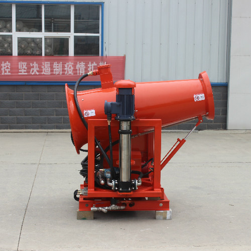 煤場環(huán)保除塵霧炮車有哪些特點