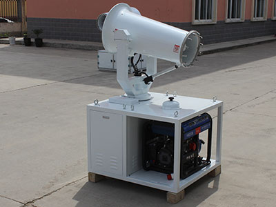 降塵霧炮機廣泛用于城市建筑工地，具體有什么優(yōu)勢