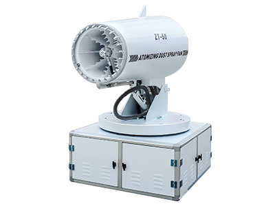 風(fēng)送式除塵霧炮機應(yīng)用廣泛，都具備什么特點呢？