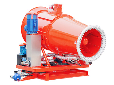 煤場霧炮機是如何防治工礦行業(yè)的粉塵污染呢？