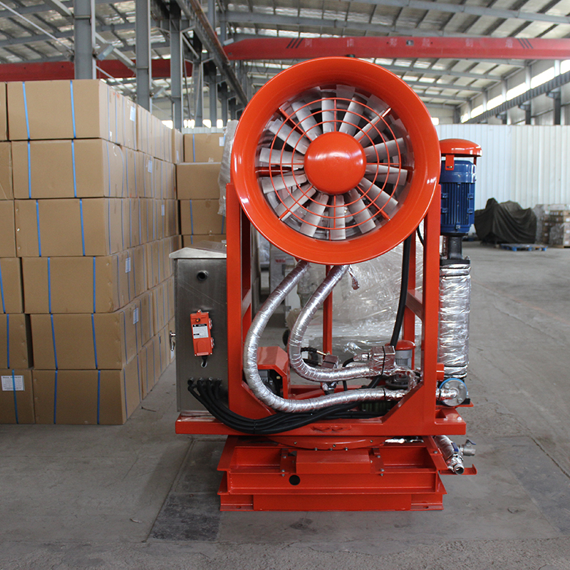 霧炮機(jī)的噴霧效果如何是由哪些決定的？