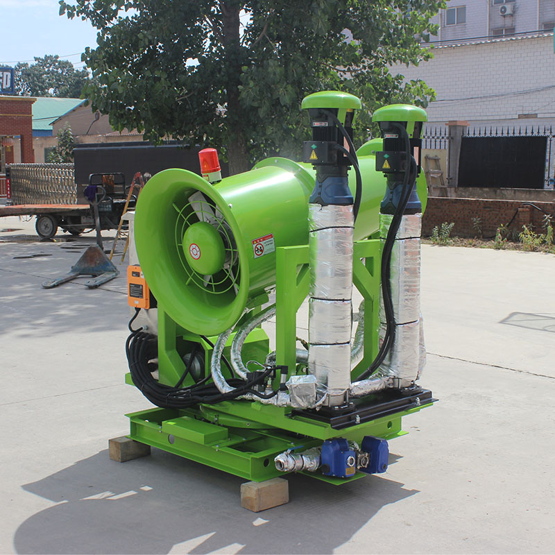 除塵霧炮機(jī)可以有效治理粉塵污染