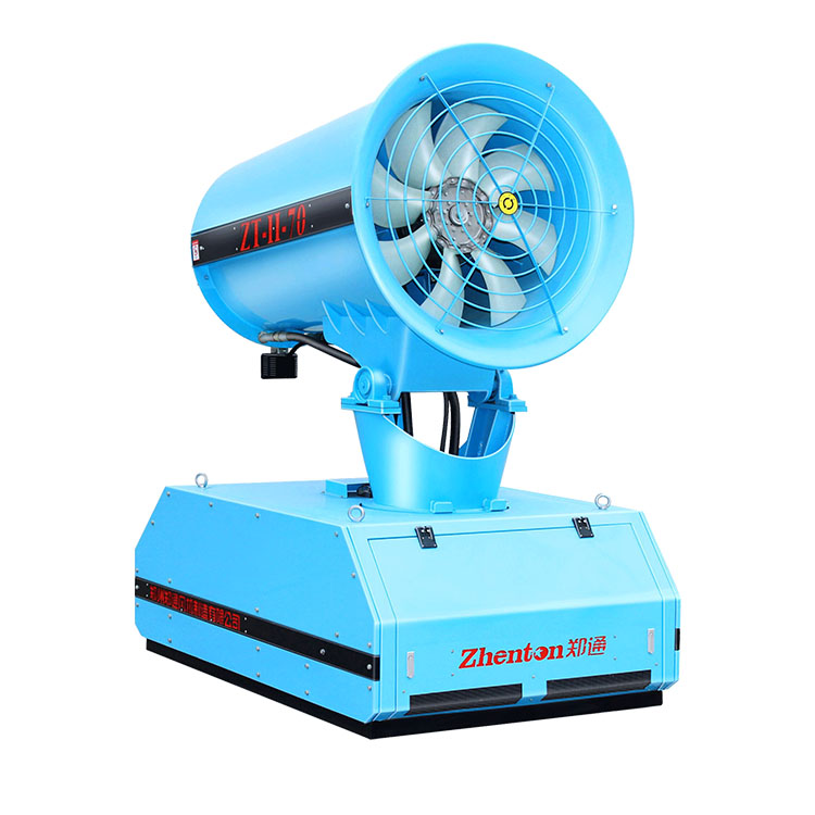 粉塵污染嚴重，環(huán)保降塵選車載式霧炮機！