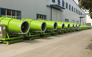 全自動降塵霧炮機在鋼鐵廠起到什么作用？