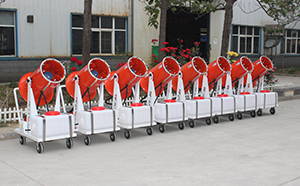 鄭通風機研發(fā)的移動式霧炮機成功出圈，你知道是為什么嗎？