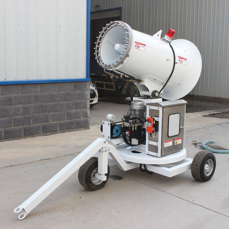 高壓遠程霧炮機的壓力供給有異常如何解決？