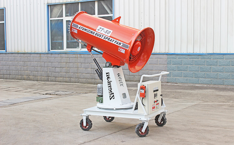 遠(yuǎn)程全自動(dòng)控塵霧炮機(jī)噴頭堵塞如何處理？