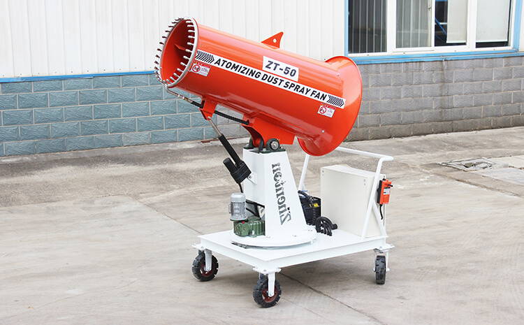 遠(yuǎn)程全自動(dòng)控塵霧炮機(jī)噴頭堵塞如何處理？