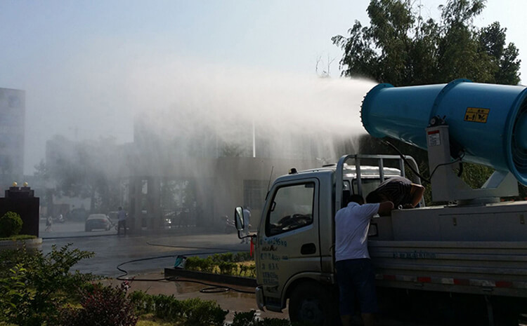 全自動遙控霧炮機的噴塑工藝是怎樣的？