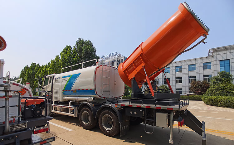 高壓除塵霧炮機(jī)的三個(gè)應(yīng)用效果