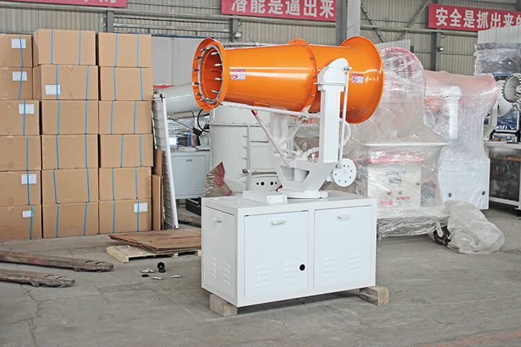 車載全自動(dòng)霧炮機(jī)在工地除塵中有什么作用?