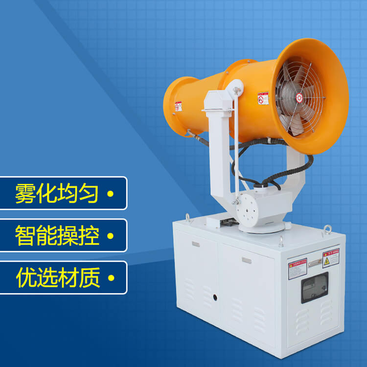 車載全自動霧炮機接電源和水源時有何注意事項？