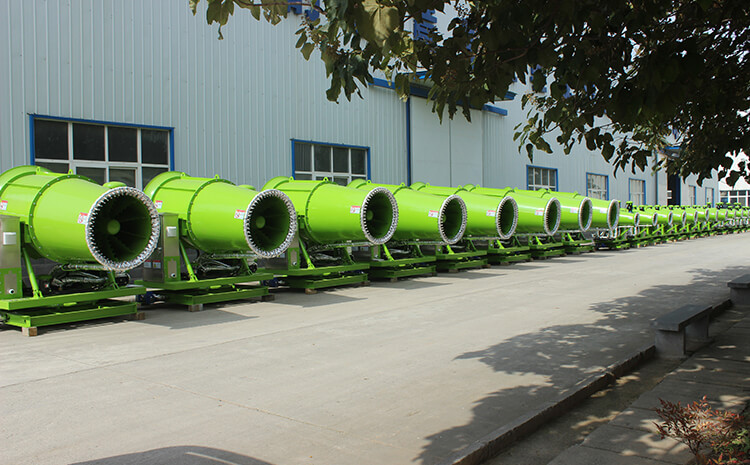 工程霧炮機對煤礦行業(yè)有哪些重要作用？