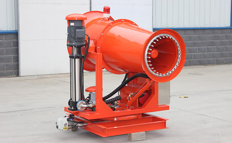 工程霧炮機對煤礦行業(yè)有哪些重要作用？
