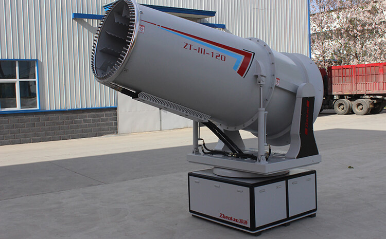 工地環(huán)保除塵霧炮機(jī)如何選型？