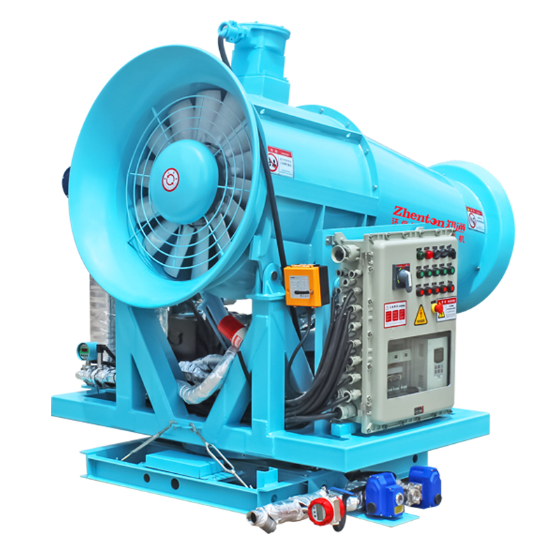 除塵炮霧機和射霧器哪個降塵好？